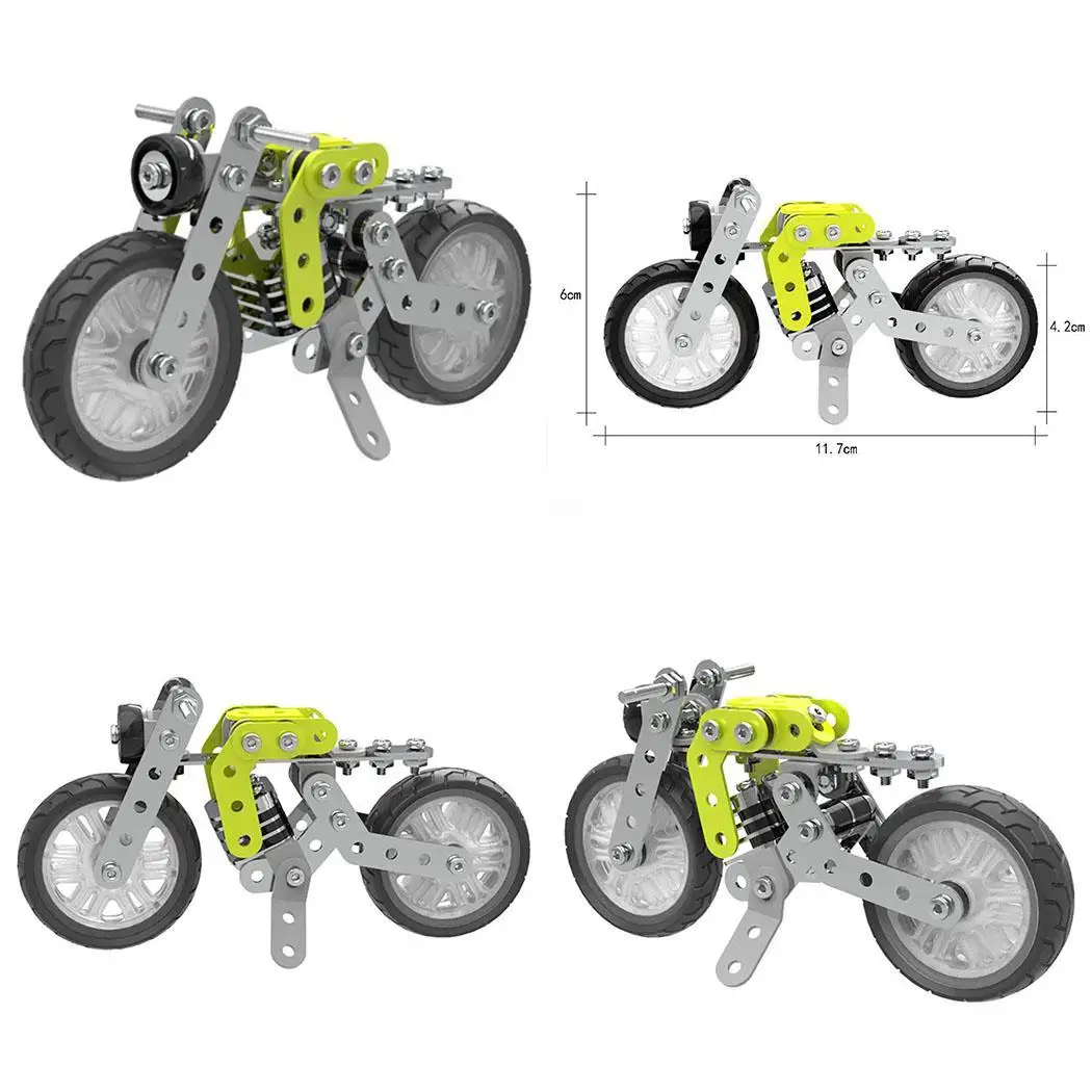 DIY строительные блоки собранные из нержавеющей стали в стиле ретро стиль