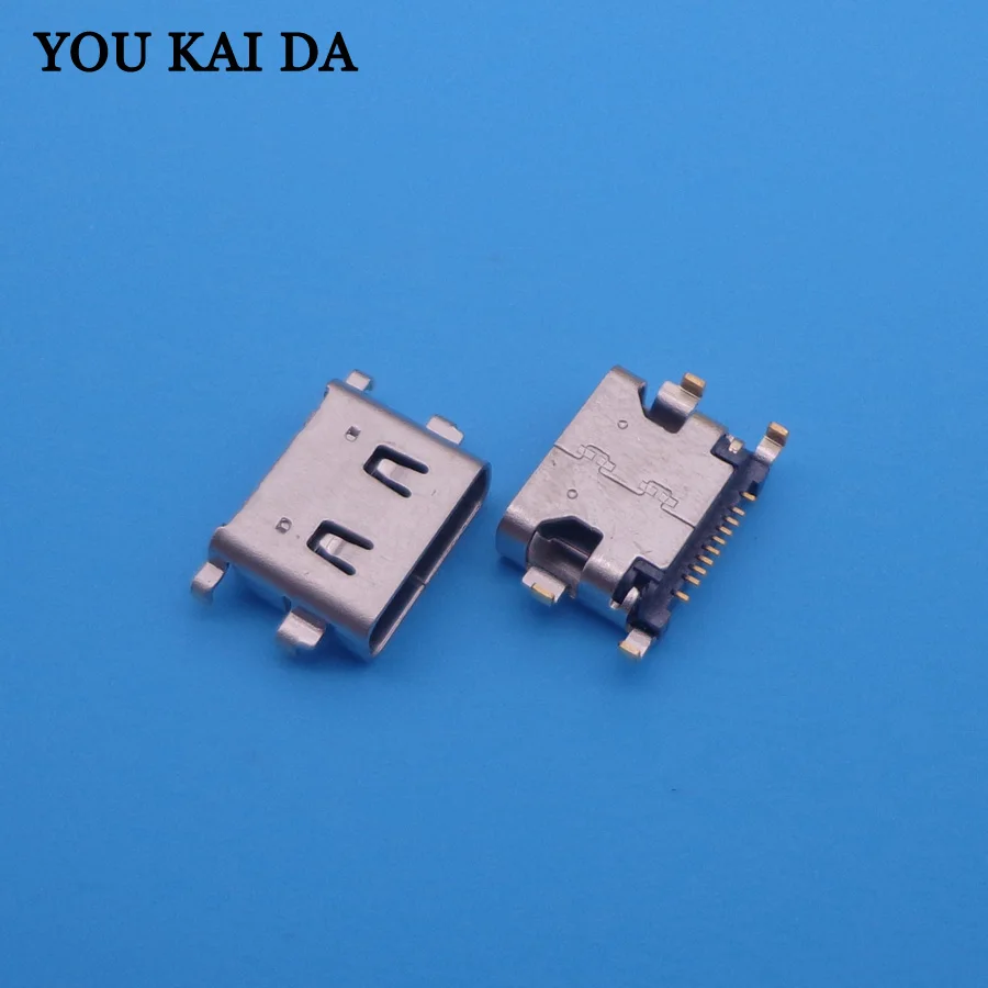 2 шт./лот 10 контактный разъем для зарядного устройства micro mini USB Мама общего