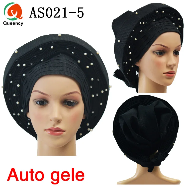 Queency африканские готовые женские Aso oke авто геле головной убор для свадьбы