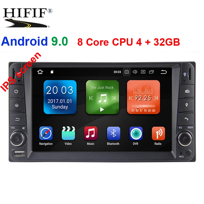 Автомагнитола 2 din с DVD плеером и GPS навигацией для Toyota Hilux VIOS Old Camry Corolla Prado RAV4 2003 2004