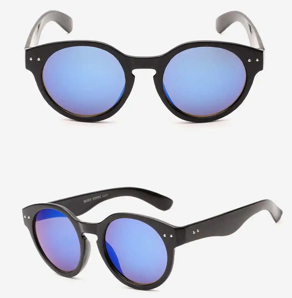 outdoor sport men and women circular fishing glasses UV protection mirror polarized sunglasses 100 pcs/lot free shipping | Аксессуары