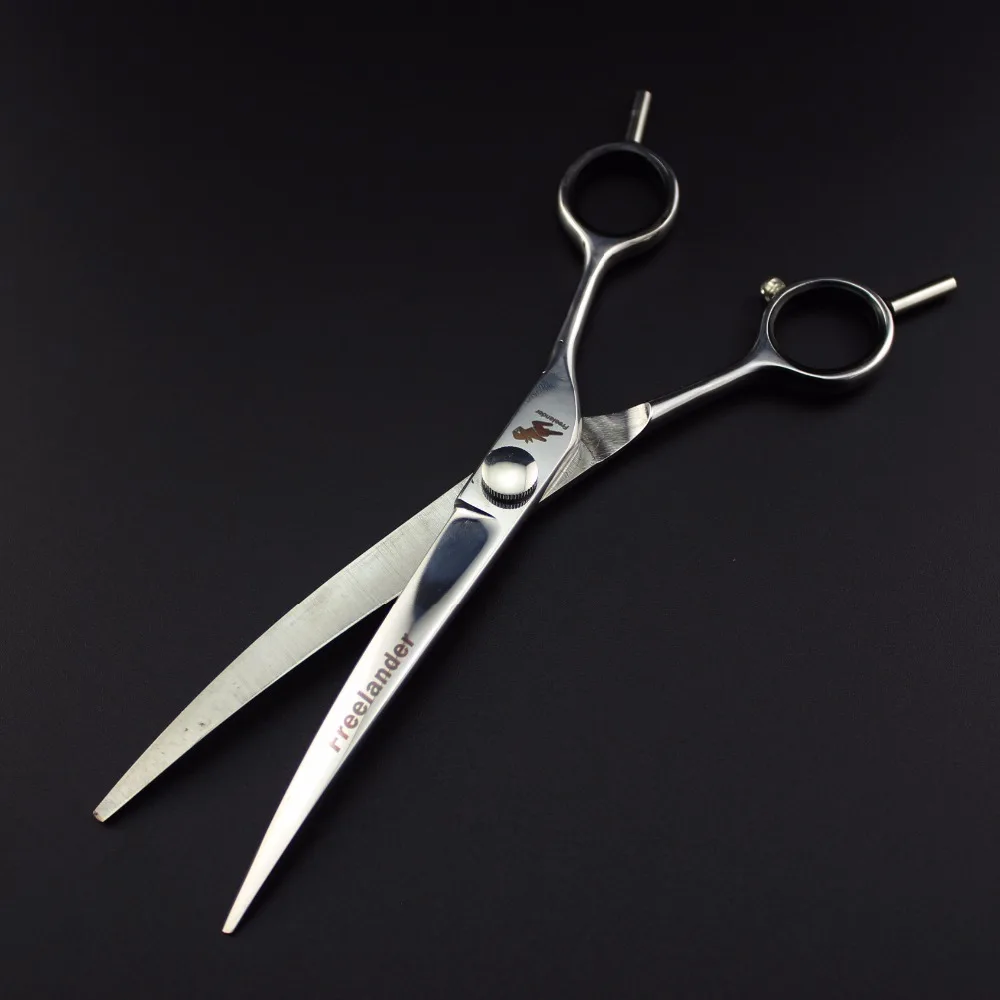 

High-grade silver and durable Pet hairdressing scissors 3 piece set Cat and dog Hair professional care scissors Japan 440C