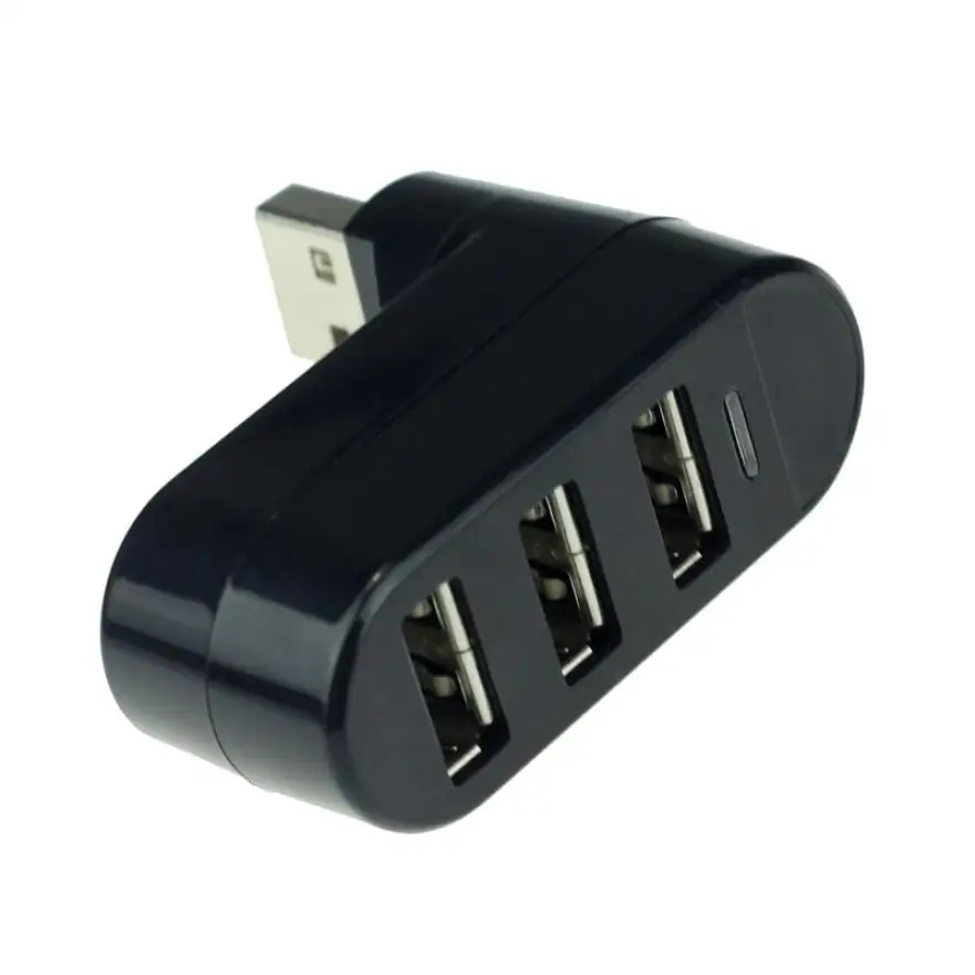Лучшая цена высокоскоростной 3 портовый КОНЦЕНТРАТОР USB 2 0 мини поворотный Usb