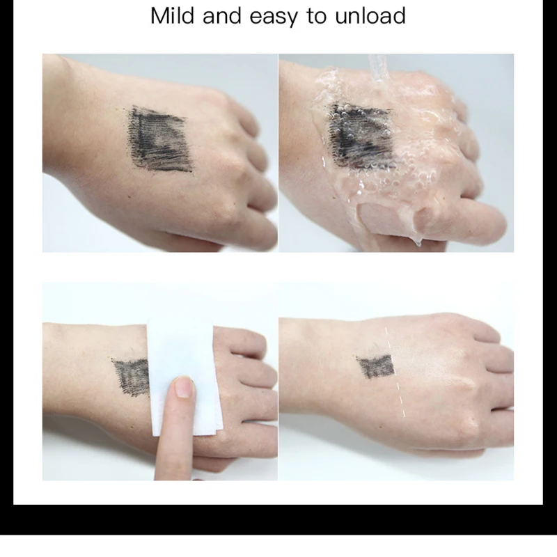 4D Шелкового волокна ресниц тушь для Водонепроницаемый Rimel 3d наращивания Черная