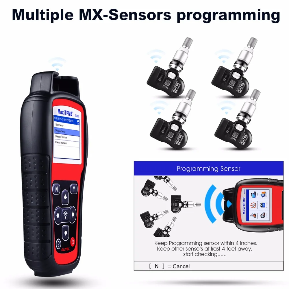 Autel TS508K TPMS Авто Диагностический услуги инструмент код читателя программатор ЭБУ