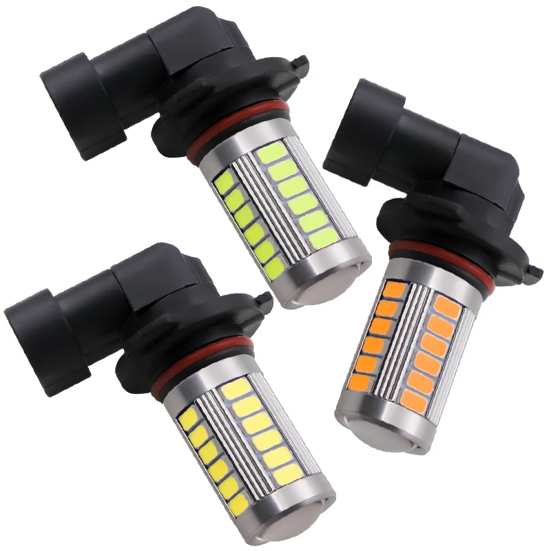 1 шт. супер яркие светодиодные автомобильные лампы 9006 BH4 33 SMD 5630 для поворота
