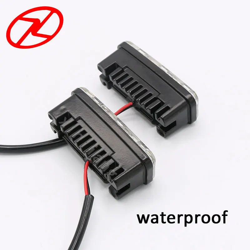 2 шт. водонепроницаемый универсальный 3 светодиодный алюминий высокой мощности