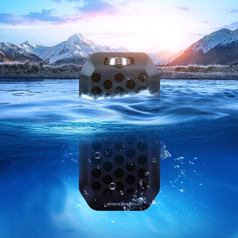 Yescool PMC-05 Открытый Bluetooth 4,2 динамик Стерео Спорт Бег музыкальный плеер Голосовая коробка