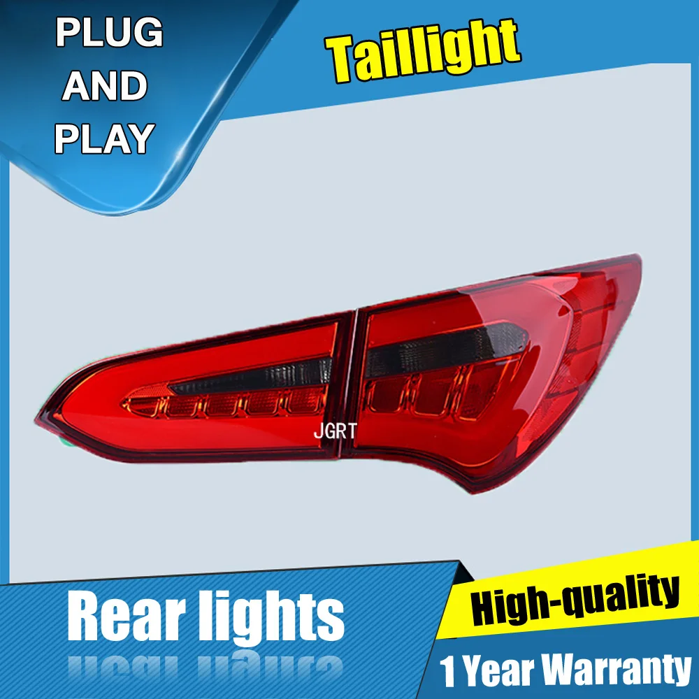 

4PCS Car Styling for Hyundai IX45 Taillights 2013-2014 for IX45 LED Tail Lamp+Turn Signal+Brake+Reverse LED light
