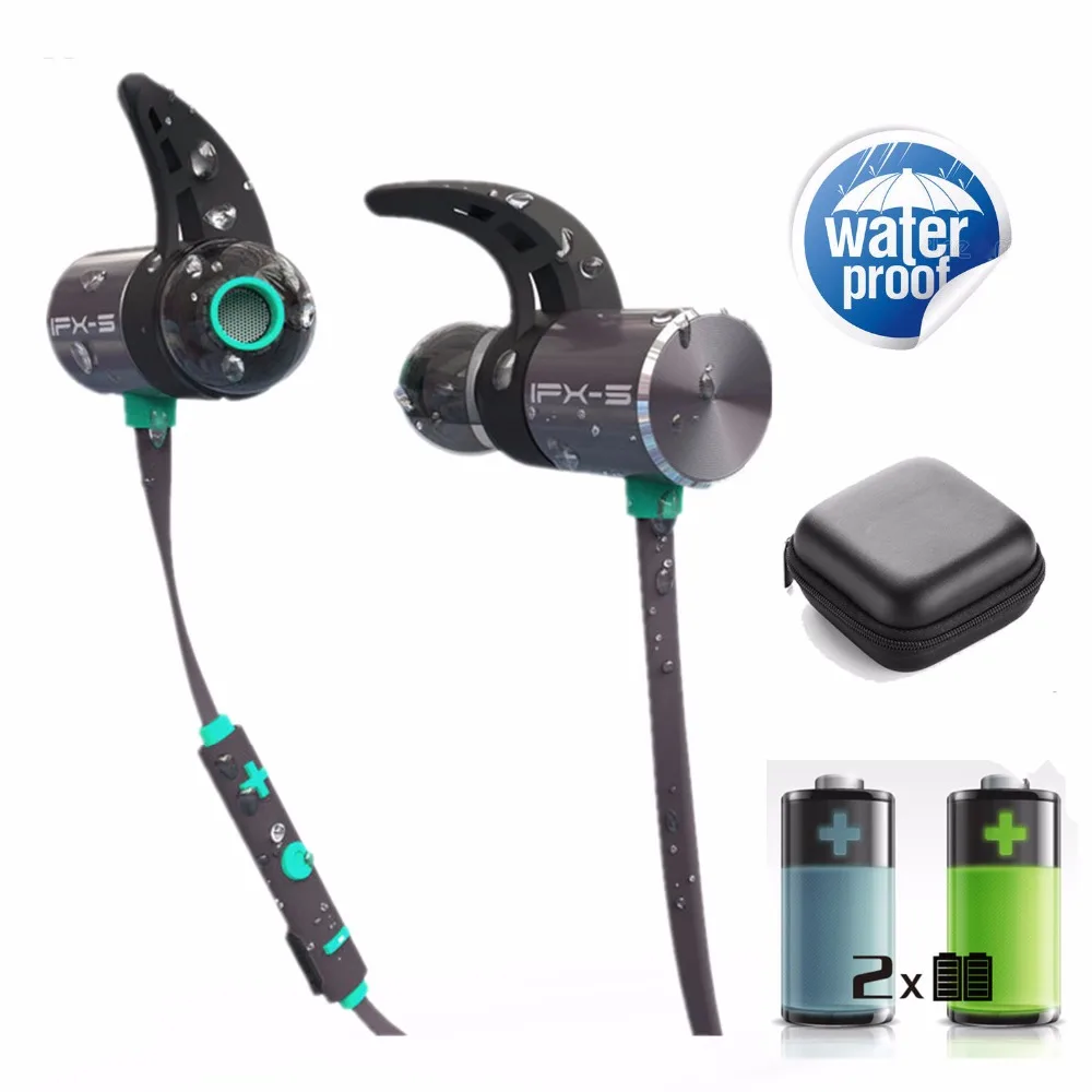 PLEXTONE BX343 беспроводные наушники Bluetooth IPX5 водонепроницаемые магнитная гарнитура с
