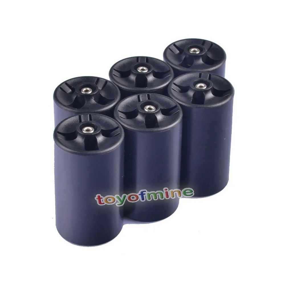 

6x AA To D Size Battery Converter Holder Adapter Adaptor Case Switcher