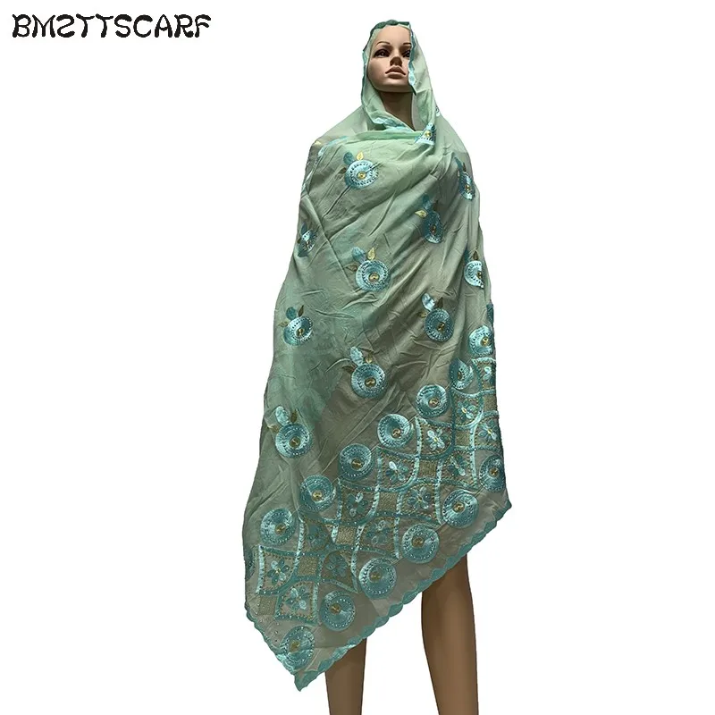 Африканские женские шарфы круглый сшивание дизайн большой Embrodiery 100% хлопок