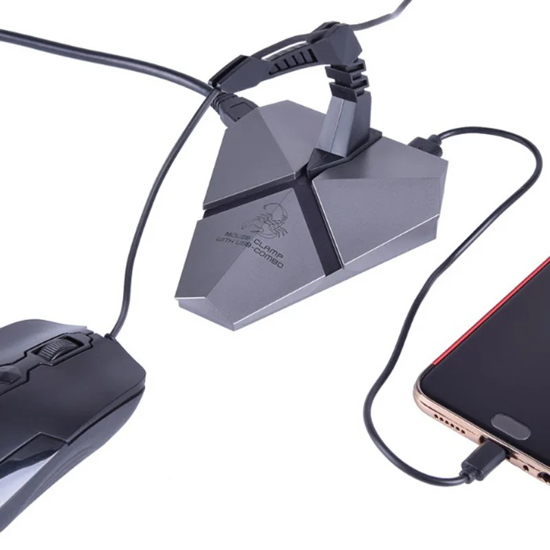 Игровая мышь компьютерный геймер банджи держатель для шнура зажим провода