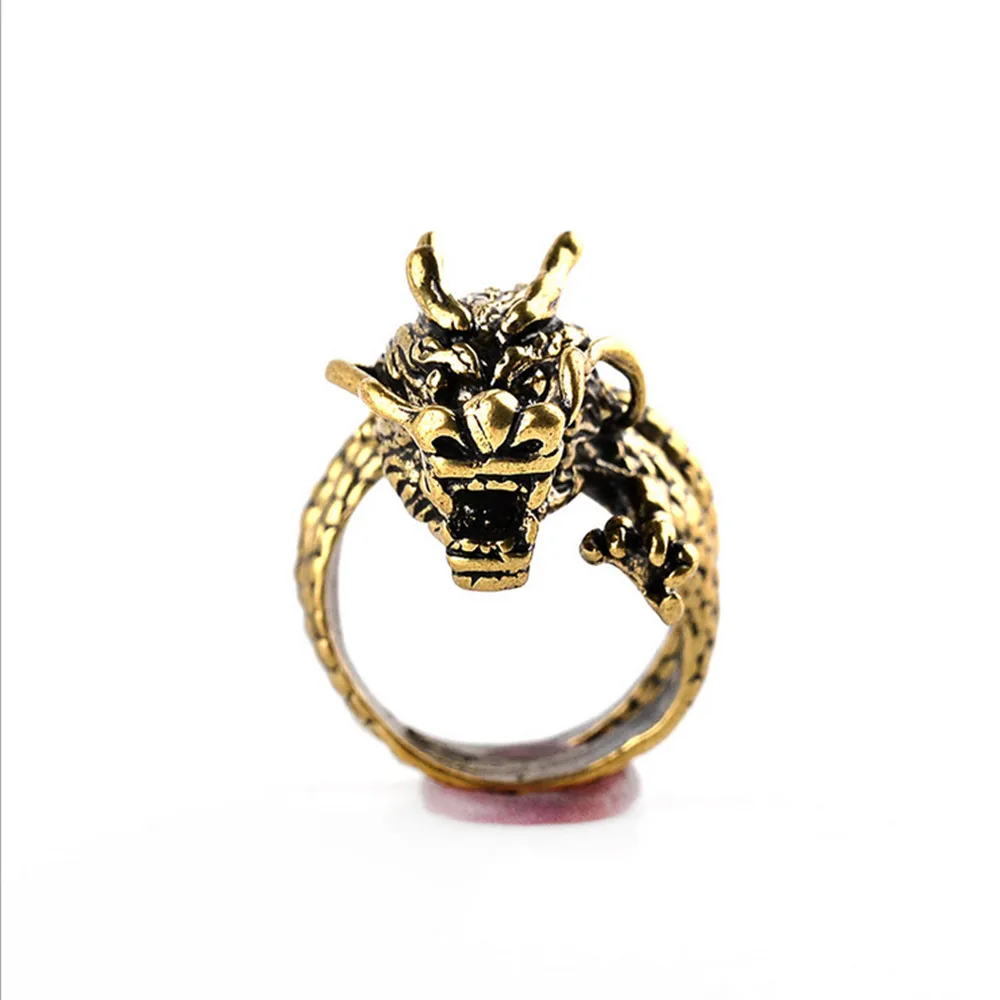 2 шт./лот античные бронзовые/антисеребристые драконы дредлоки Dread заколки для