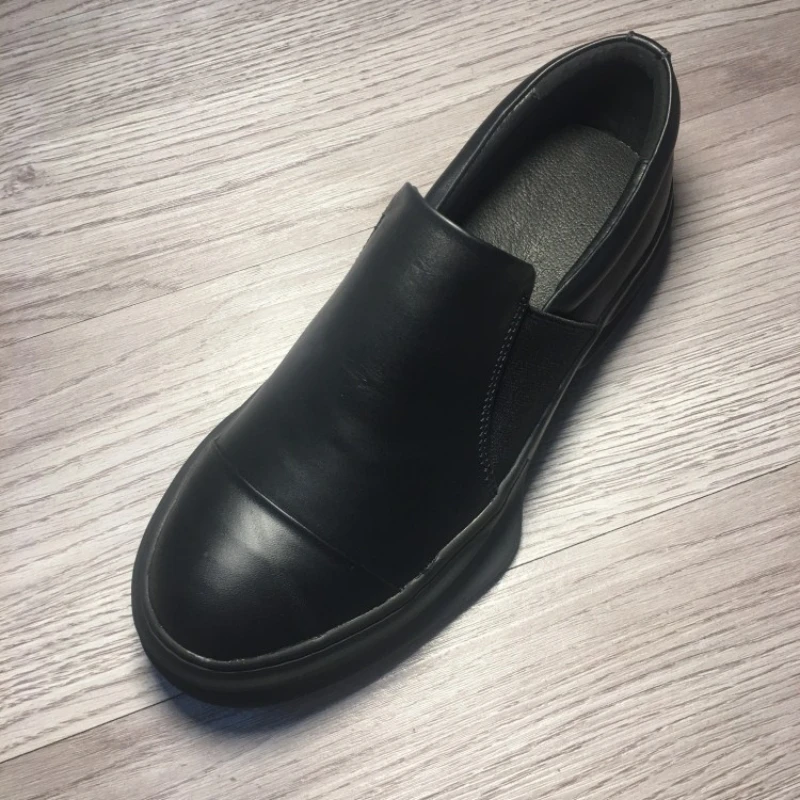 Mocassin/Мужская обувь 100% натуральная кожа Дышащие повседневные кроссовки Слипоны