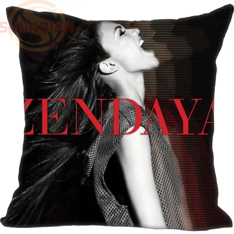 Новое поступление Zendaya#147 декоративная Свадебные наволочки индивидуальный подарок для наволочки и 17212 - Цвет: Синий