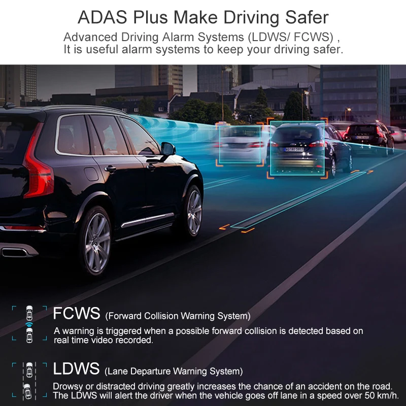 2019 Новый 1 5 дюймов WI FI Автомобильный видеорегистратор Камера HD 2K 1440P Регистраторы