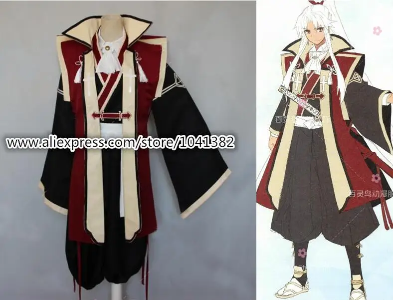 

fate grand order Cosplay costume FGO Amakusa Shirou Tokisada Custom Made
