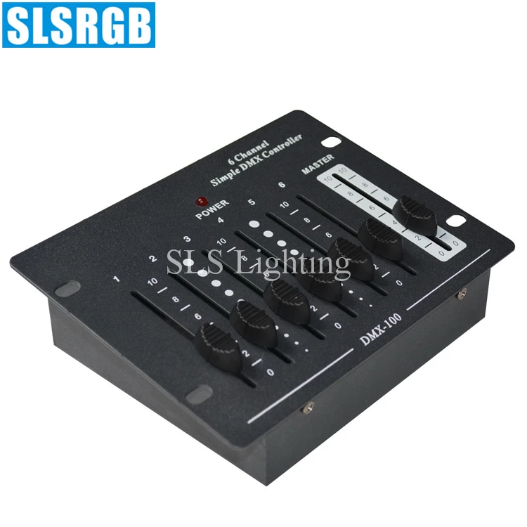 SLS 1321 6CH простой dmx 512 сценический светильник консоли 6 каналов dj пульт ing мини