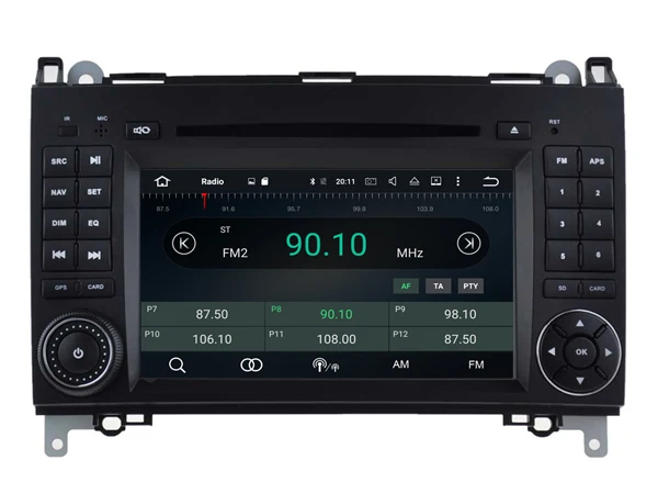 Для BENZ Viano Vito Sprinter V-CLASS 2010-2011 Android 8 0 автомобильный dvd-плеер Восьмиядерный (8 ядер) 2