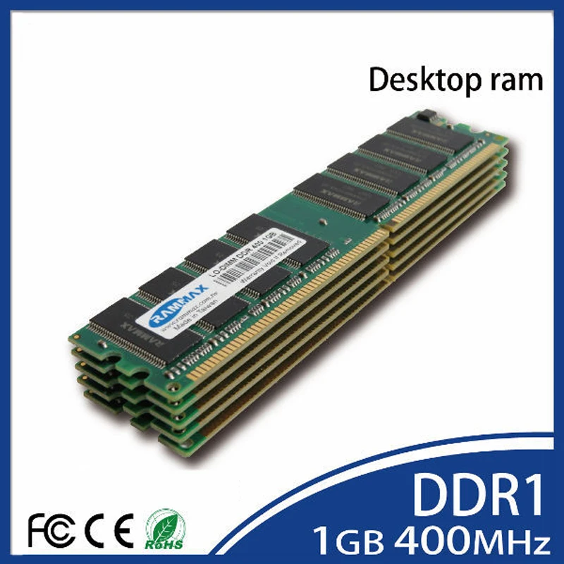 LO-DIMM 400 МГц DDR PC3200 настольные ОЗУ модули памяти(184-pin LO-DIMM 400 МГц) Высокая совместимость со всеми брендовыми материнскими платами ПК