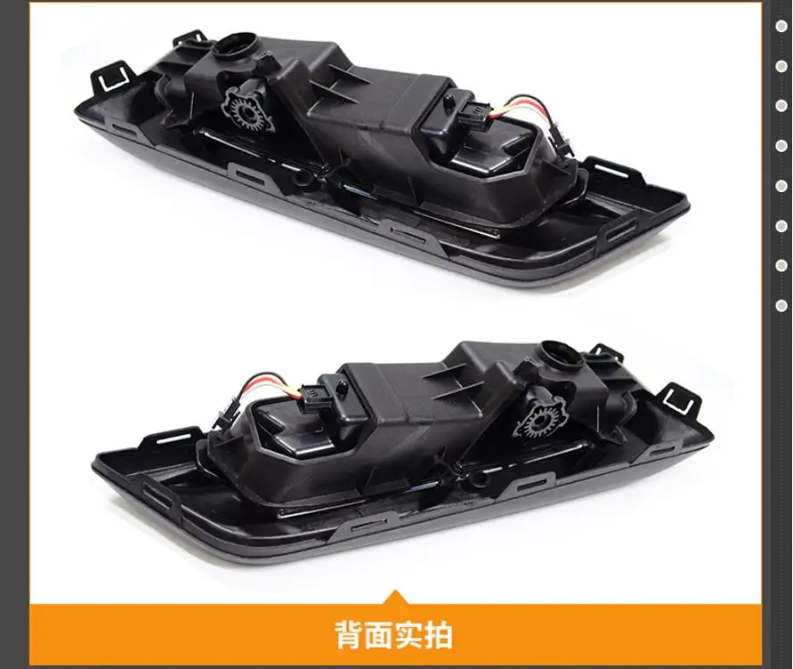 1 Set DRL Daytime Running Lights Daylight 2018~2019/2014~2016year Fog Lamp Cover With Turn Yellow Signal Light For City | Автомобили и