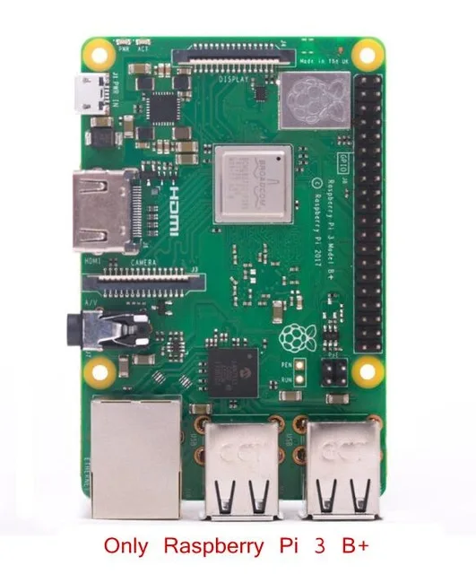 Raspberry Pi 3 Model B+ 3B Plus Raspberry Pi Модель 3 B+ с WiFi и Bluetooth+ охлаждающий вентилятор+ радиаторы - Цвет: Серебристый