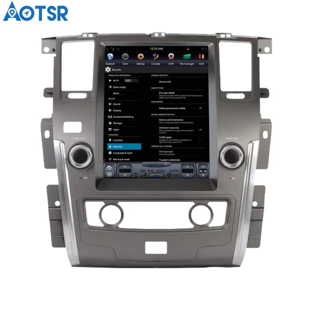 Автомобильный мультимедийный плеер Aotsr Android 6 0 без DVD плеера GPS навигации для NISSAN