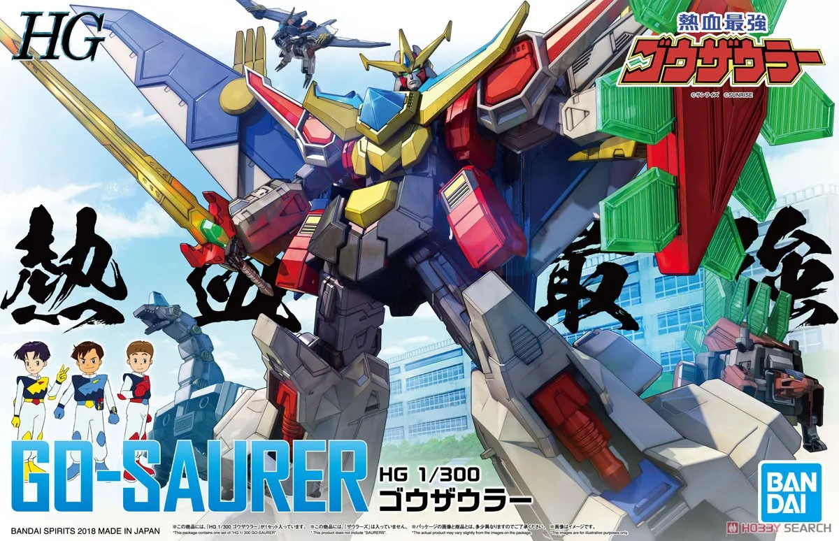 Bandai 1/300 HG GO-SAURER мобильный костюм Gundam сборные модели комплекты фигурки Детские
