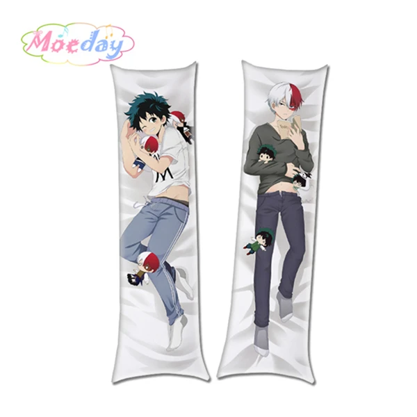 8 Наволочки с персонажами аниме «Мой герой» Todoroki Shoto& Midoriya izku Deku BL Man Hugging Body - Цвет: 8