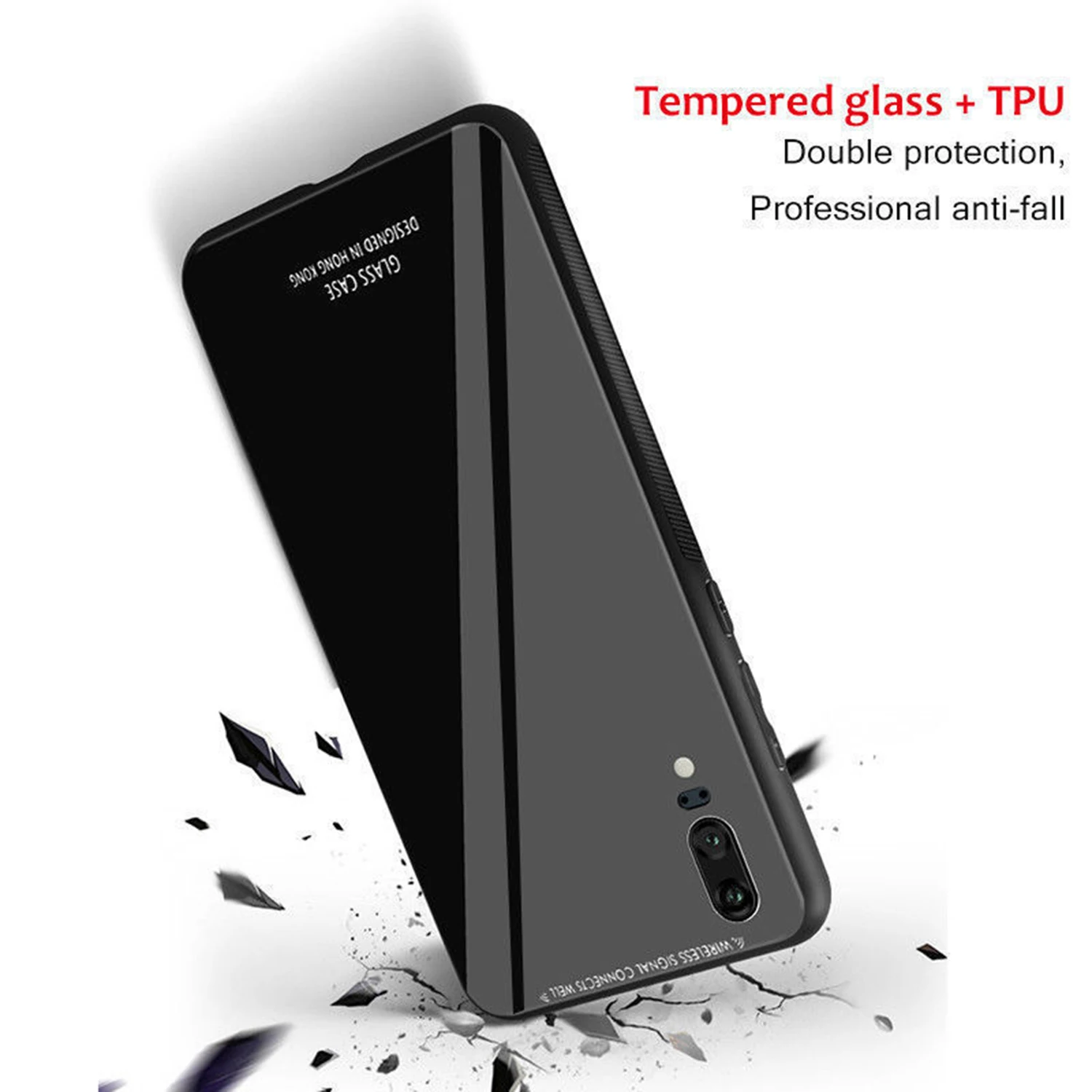 Зеркало Стекло чехол для huawei Коврики 20X10 Pro Nova 3e 3 P20 Lite P10 плюс P Smart Cover Honor 8 9 8X lite Y9 2019