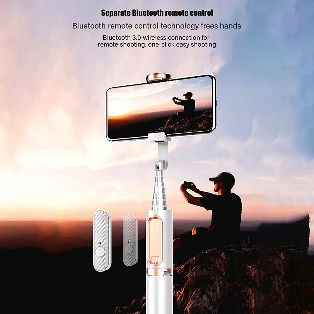 ulanzi sk 01 smartphone bluetooth selfie stick with remote control tripod monopod universal for iphone samsung huawei xiaomi free global shipping
