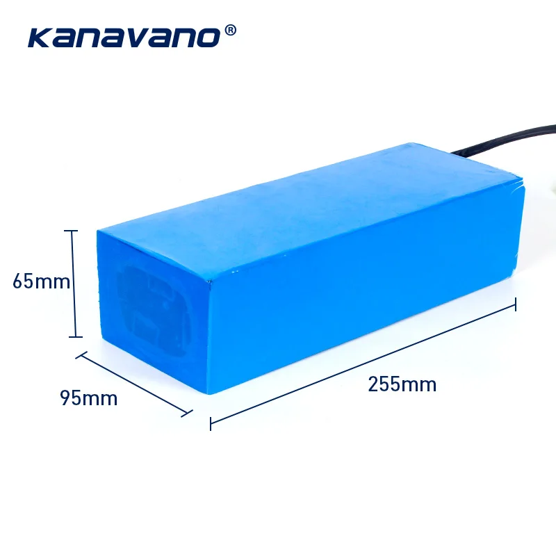 Аккумулятор для электровелосипеда Kanavano 48 В 13S7P 17.5Ah 1000 Вт Батарея для электровелосипеда для 18650 ячеек Встроенная 50A литиевая батарея BMS 1000 Вт