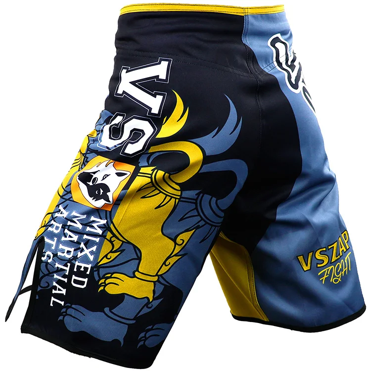 VSZAP MMA борьба ММА спортивные шорты для борьбы с тигром бегущий свободный боевой