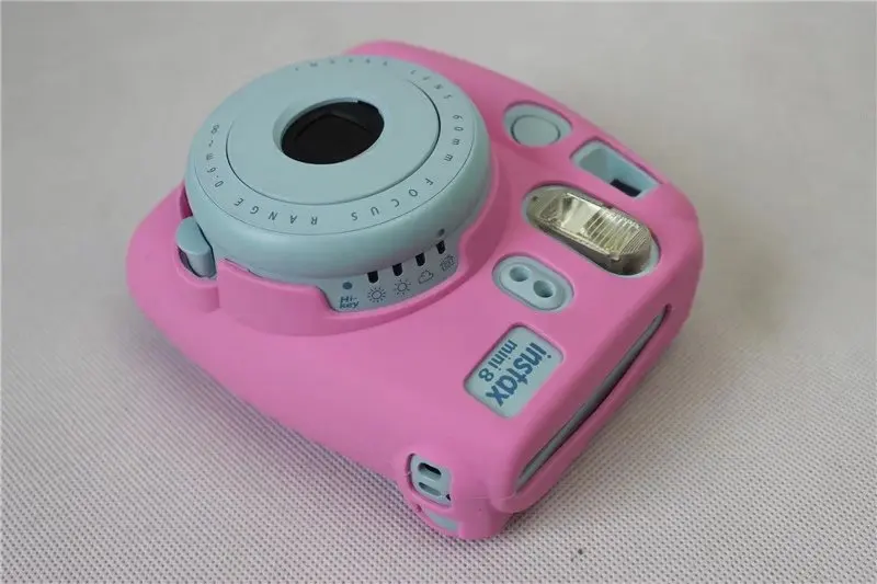 Камера видео сумка ПВХ силиконовый чехол для Fujifilm Instax Mini 8 Fuji защитный чехол|video