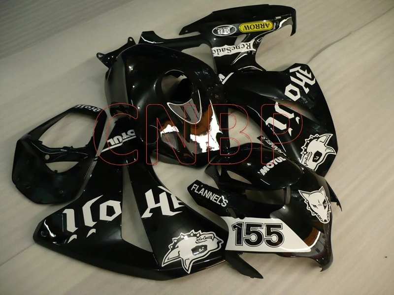 Plastic Fairings Fireblade 2008 - 2011 Black White Drog Bodywork CBR 1000 RR 2010 no paint | Автомобили и мотоциклы