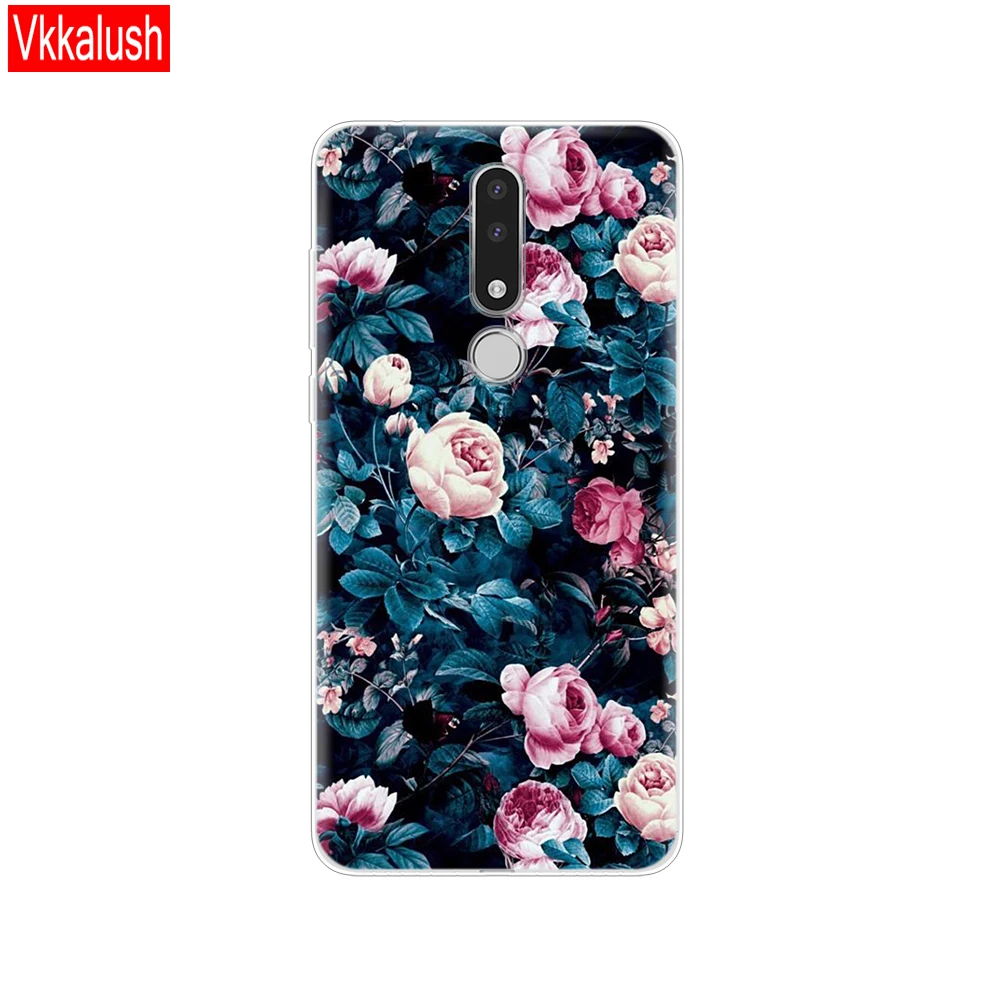 80158 Чехол для телефона Nokia 3,1 Plus, чехол, Забавный мультяшный силиконовый мягкий чехол на заднюю панель Nokia3.1 для Nokia 3,1 Plus, чехол, сумка bock - Color: 80158
