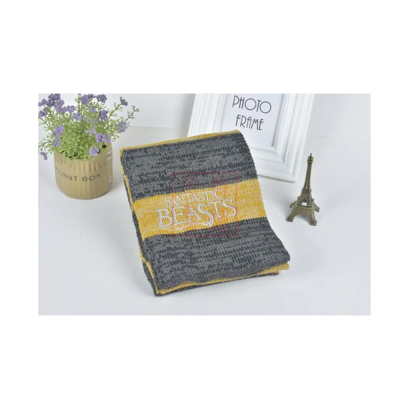 Фильм Фантастические твари Шарфы косплей костюм аксессуары Шерсть Теплый