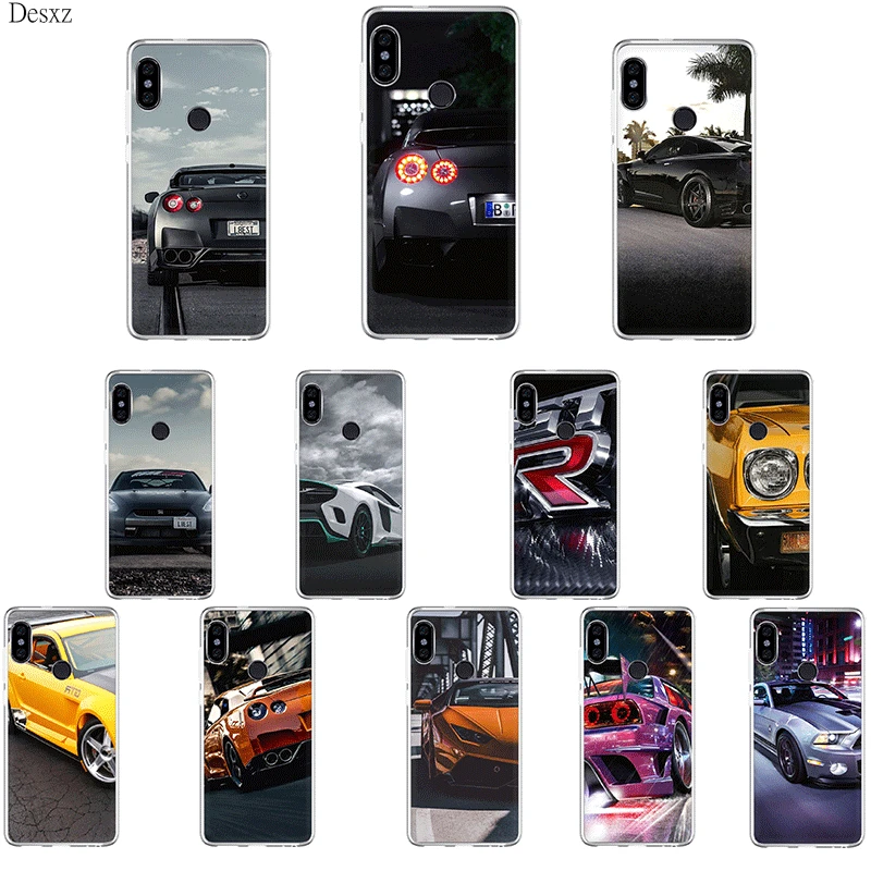 GTR автомобильный чехол для телефона Redmi 3S 3 4 6 Pro 4A 4X 5 5A Plus 6A S2 жесткого