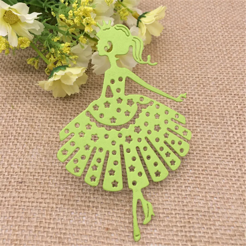 Little Princess Metal Cutting Dies Stencil Scrapbooking Photo Album Card Paper Embossing Craft DIY | Дом и сад