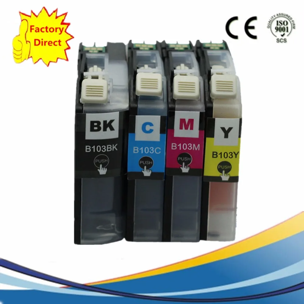 Замена LC 103XL 103 чернильные картриджи MFC J4310DW J4410DW J4510DW J4610DW J4710DW J6520DW J285DW J470DW J475DW|ink