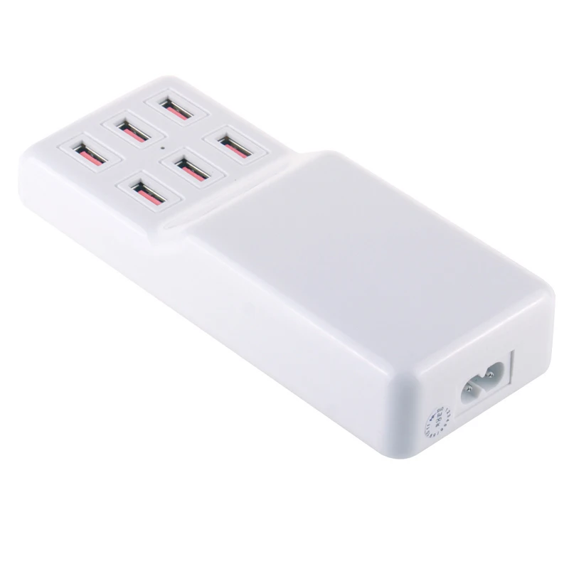 Мульти порт USB зарядное устройство концентратор Быстрая зарядка розетка 6 портов