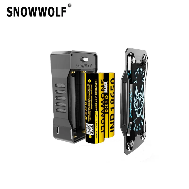 Новый Elektronik пикантная закуска Sigara Origina Snowwolf Xfeng поле Mod 230 Вт TC Vape мод 510 нить для