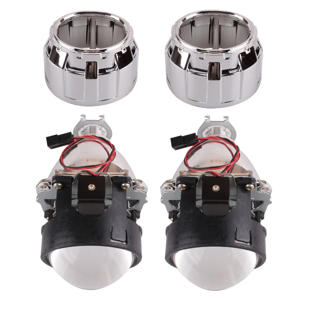 2x 2.5inch LHD HID Projector Kit Lens Suitable for H4 H7 H1 Auto Car Light Hi/Lo 2.5'' POA Headlights | Автомобили и