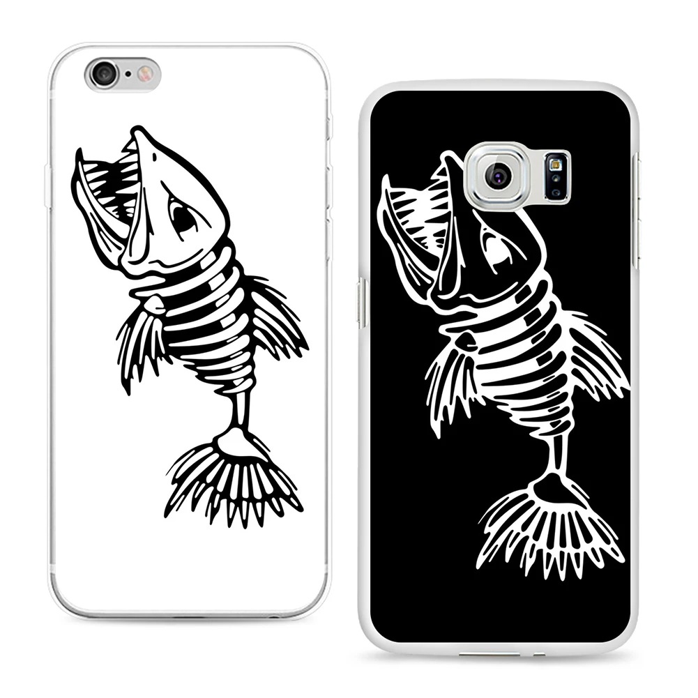 Скелет рыбы печати телефон чехол для Samsung Galaxy S5|cover for samsung galaxy|case covercover |