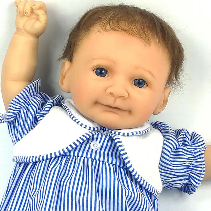 Avani кукла 'Aaron' 45 см реалистичные детские куклы реалистичные Reborn Baby куклы реалистичные новорожденных Для маленьких мальчиков куклы