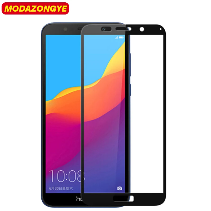 Закаленное стекло для Huawei Honor 7A защита экрана закаленное 10000 русская версия