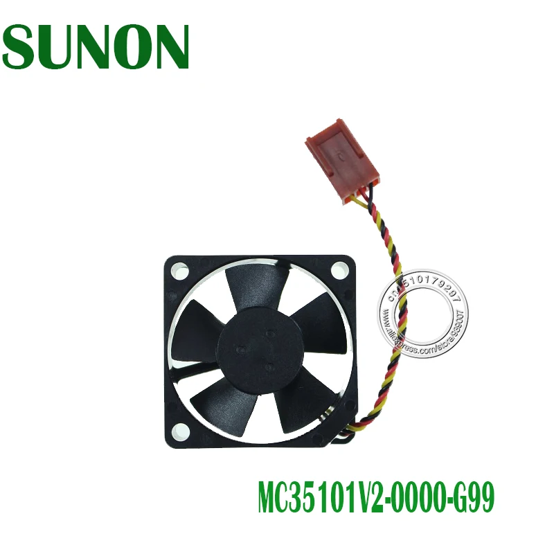 Новый вентилятор охлаждения SUNON MC35101V2 0000 G99 DC12V 0 52 W 3PIN|cpu cooling fan|cooling fancpu |