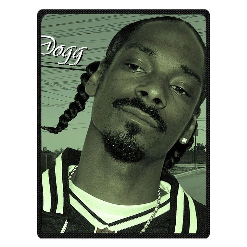 Snoop Doggy мягкое теплое Коралловое флисовое плюшевое одеяло диван-кровать одеяла до