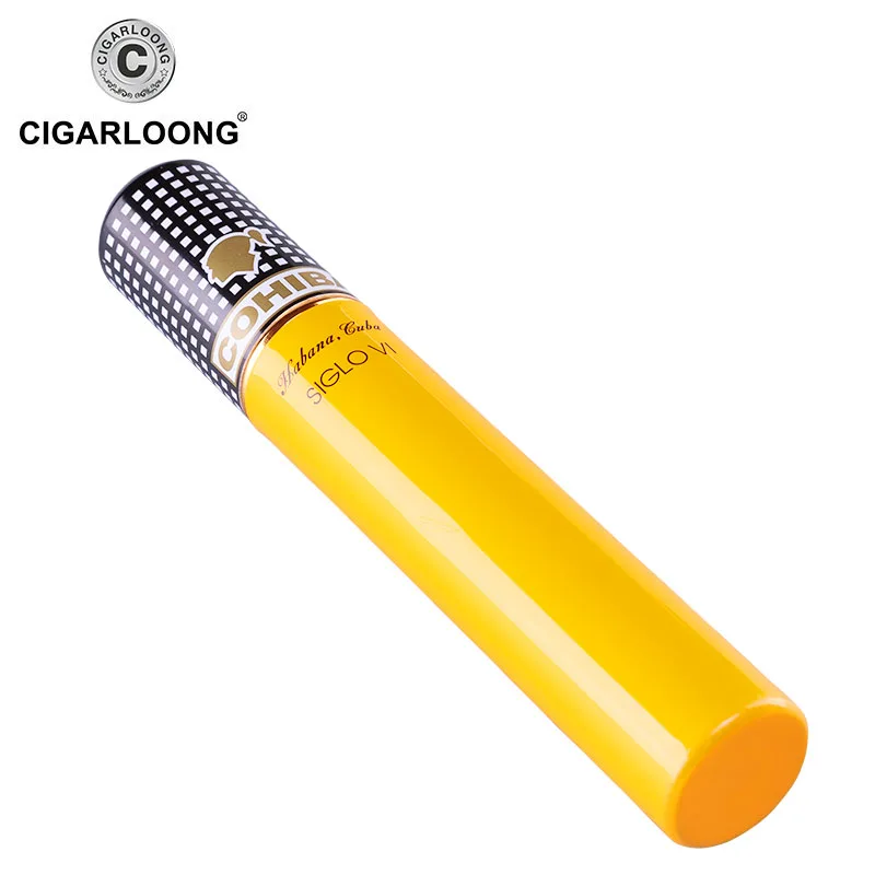 [5 шт.] Бесплатная доставка портативный чехол COHIBA для одной алюминиевой трубки